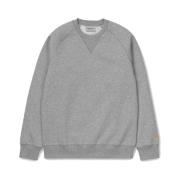 Comfortabele Heavy Sweat Sweatshirt Regular Fit Carhartt Wip , Gray , ...