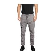 Heren Cargo Broek Wortelpas Grijs Mason's , Gray , Heren