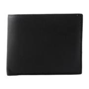 Pre-owned Leather wallets Louis Vuitton Vintage , Black , Dames