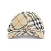 Equestrian Knight Patch Baseball Cap Burberry , Beige , Heren