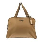 Pre-owned Nylon prada-bags Prada Vintage , Brown , Dames