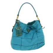 Pre-owned Nylon totes Prada Vintage , Blue , Dames