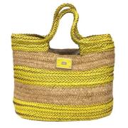 Pre-owned Leather totes Anya Hindmarch Pre-owned , Yellow , Dames