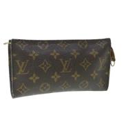 Pre-owned Canvas pouches Louis Vuitton Vintage , Brown , Dames