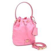 Pre-owned Nylon prada-bags Prada Vintage , Pink , Dames