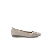 Moderne Ballerina met Hovercraft Zool Gabor , Beige , Dames