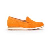 Oranje Mocassin Instap Zomer Comfort Gabor , Orange , Dames