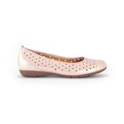 Moderne Zomer Ballerina Schoenen Gabor , Pink , Dames