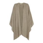 Yakwol Poncho Top Cortana , Gray , Dames