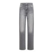 Grijze Jeans voor Heren 7 For All Mankind , Gray , Dames