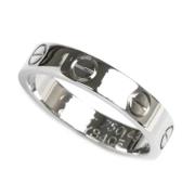 Pre-owned White Gold rings Cartier Vintage , Gray , Dames