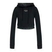 Sweatshirt F-Slimmy-Hood-P5 Diesel , Black , Dames