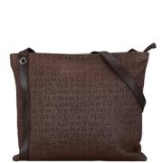 Pre-owned Leather shoulder-bags Bvlgari Vintage , Brown , Dames