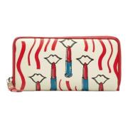 Pre-owned Leather wallets Valentino Vintage , Multicolor , Dames