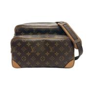 Pre-owned Canvas louis-vuitton-bags Louis Vuitton Vintage , Brown , Da...