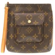 Pre-owned Fabric louis-vuitton-bags Louis Vuitton Vintage , Brown , Da...