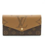 Pre-owned Canvas wallets Louis Vuitton Vintage , Brown , Dames