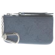 Pre-owned Canvas wallets Louis Vuitton Vintage , Blue , Dames