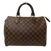 Pre-owned Canvas louis-vuitton-bags Louis Vuitton Vintage , Brown , Da...