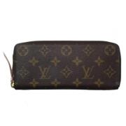 Pre-owned Canvas wallets Louis Vuitton Vintage , Brown , Dames