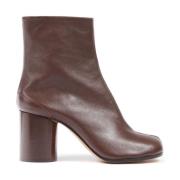 Bordeaux Signature Tabi Toe Laarzen Maison Margiela , Brown , Dames