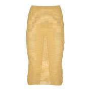 Gele Maan Rok Paloma Wool , Yellow , Dames