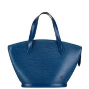 Pre-owned Leather louis-vuitton-bags Louis Vuitton Vintage , Blue , Da...