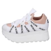 Textiel Dames Sneakers Stijlvolle Schoenen Rucoline , White , Dames