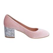 Velvet Damesschoenen Pollini , Pink , Dames