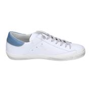 Vintage Leren Sneakers voor Mannen Philippe Model , White , Heren