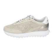 Suede Damessneakers Stokton , Beige , Dames