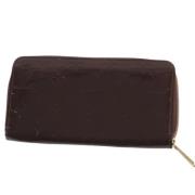 Pre-owned Leather wallets Louis Vuitton Vintage , Brown , Dames