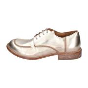 Elegante Leren Damesschoenen Moma , Yellow , Dames