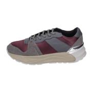 Leren Heren Sneakers Liu Jo , Gray , Heren