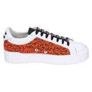 R-Funk Sneakers in textiel voor mannen Rucoline , Orange , Heren