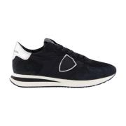 Blauwe Sneaker voor Dames Philippe Model , Black , Dames