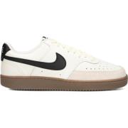 Beige Lage Top Sneakers Court Vision Nike , White , Heren