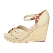 Cross Sandalen in Textiel voor Vrouwen Wrangler , Beige , Dames