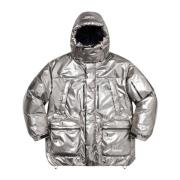 Limited Edition Gore-Tex Dons Parka Zilver Supreme , Gray , Heren