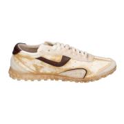 Leren Damessneakers Moma , Brown , Dames