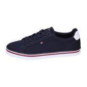 Canvas Damessneakers Tommy Hilfiger , Blue , Dames