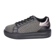 Leren Sneakers voor Vrouwen Liu Jo , Black , Dames