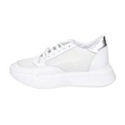 Leren Dames Sneakers Xagon Man , White , Dames