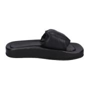 Leren sandalen voor vrouwen Moma , Black , Dames