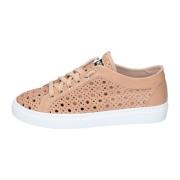 Leren Damessneakers Stokton , Beige , Dames