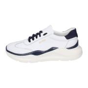 Leren Heren Sneakers Stokton , White , Heren