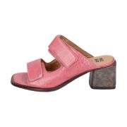 Leren sandalen voor vrouwen Moma , Pink , Dames