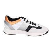 Leren Dames Sneakers Geox , Multicolor , Dames