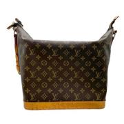 Pre-owned Canvas shoulder-bags Louis Vuitton Vintage , Brown , Dames