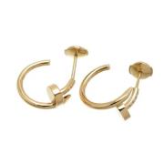 Pre-owned Yellow Gold earrings Cartier Vintage , Yellow , Dames